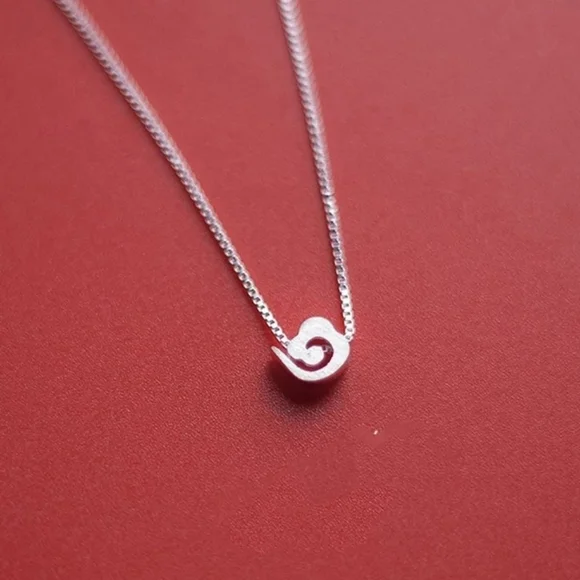 Dainty Cloud Necklace | 925 Sterling Silver - Picture 4 of 8